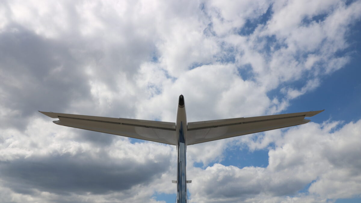 fractional Pilatus PC24 tail