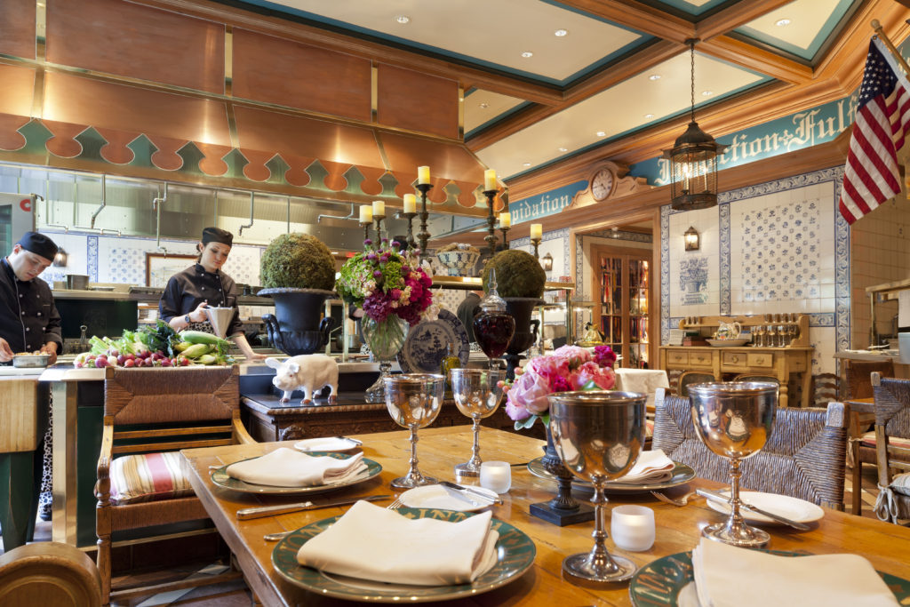 Dining area at The Inn at Little Washington